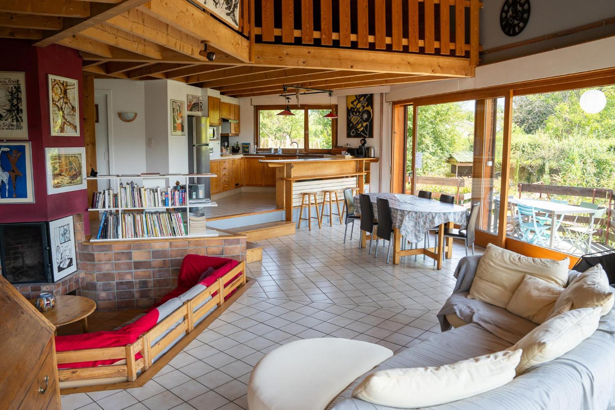 Le Grand Nid - Maison Alveole Bed And Books 锡耶 外观 照片